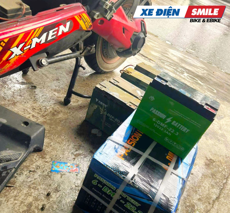 Khi nào cần thay bình ắc quy cho xe điện Xmen?