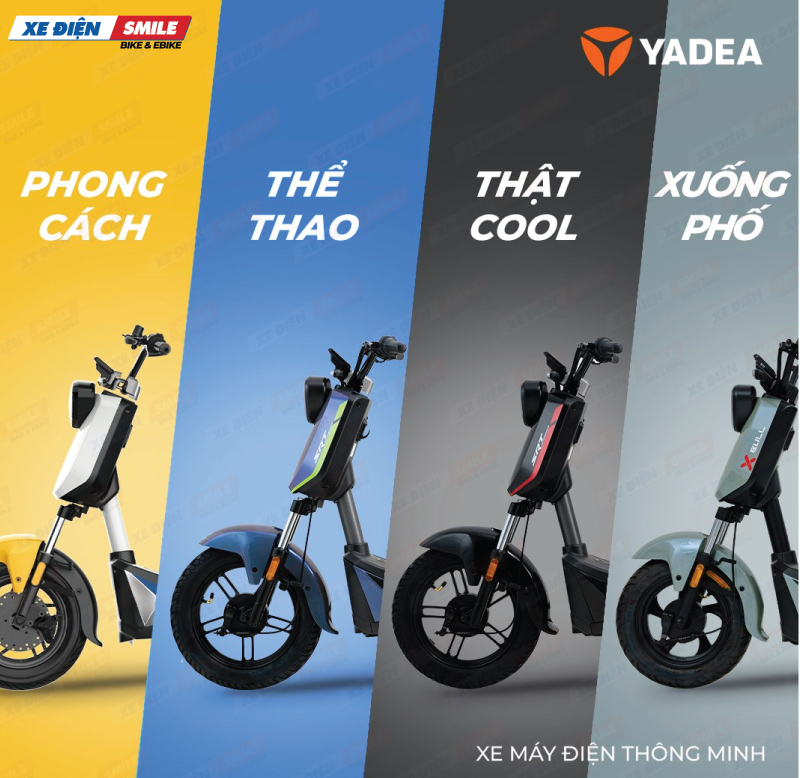 YADEA XBULL 2024 thiết kế hiện đại, sang trọng