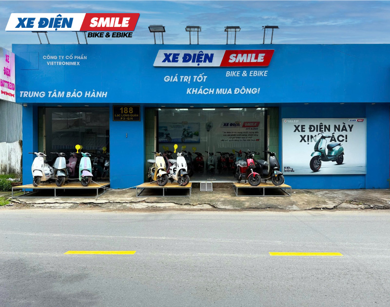 Mua xe điện Vinfast chính hãng tại xe điện smile