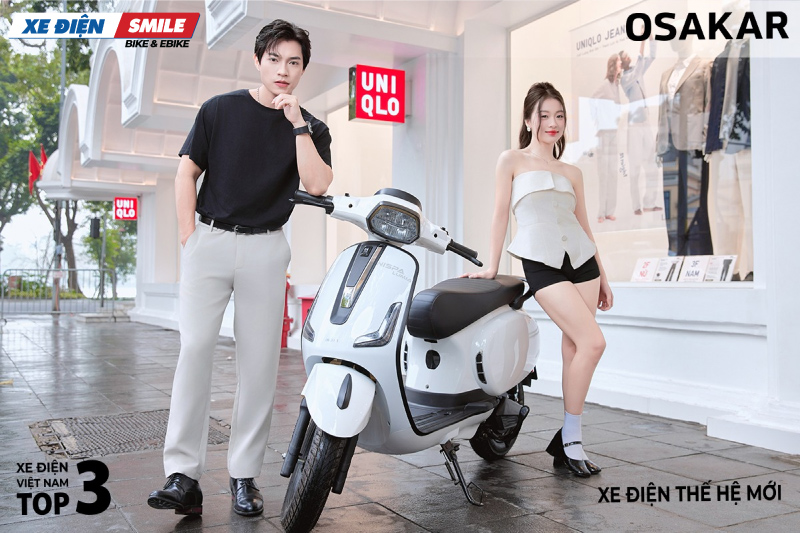 Mua xe điện Osaka chính hãng tại Xe Điện Smile