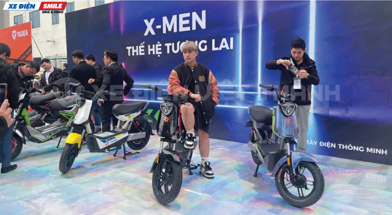 YADEA XBULL 2024 sử dụng hệ thống phanh tang trống