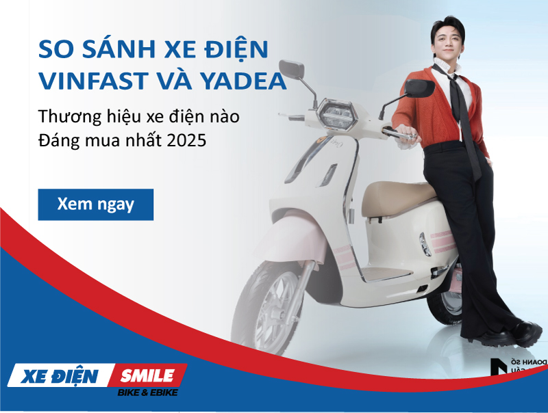 So sánh xe điên vinfast và Yadea