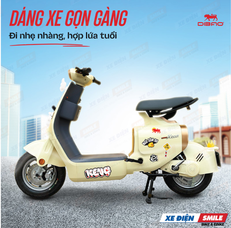 Dibao Keva mang nét đẹp thời thượng