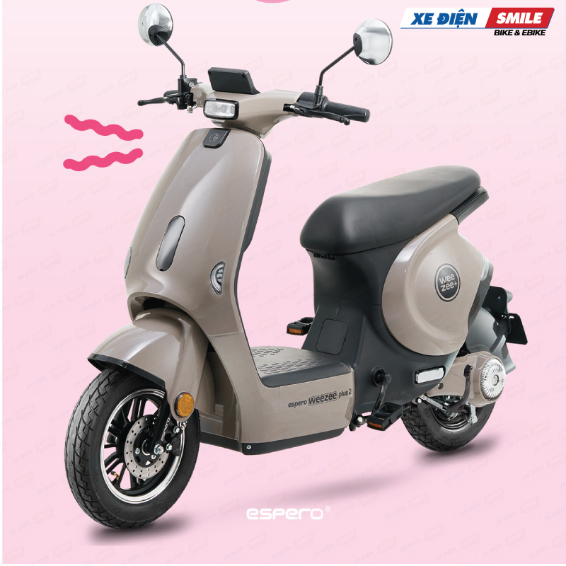 Espero Weezee Plus 2 có động cơ 1050W bền bỉ