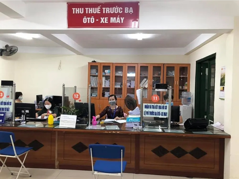 thu thuế trước bạ khi đăng ký biển số xe máy điện