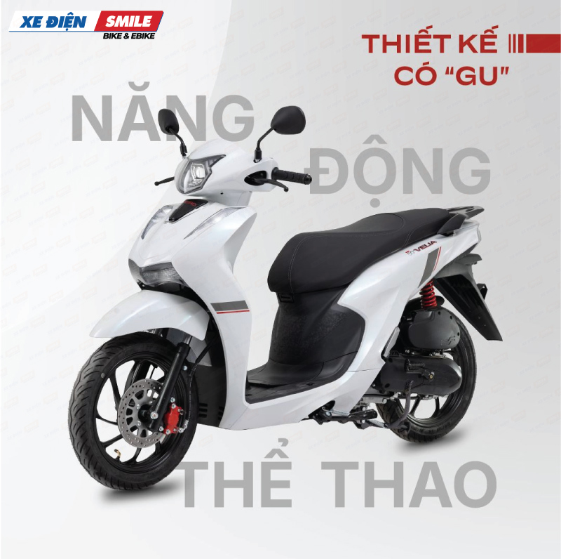 Xe Máy Espero 50 Velia - Sang trọng, bền bỉ theo năm tháng