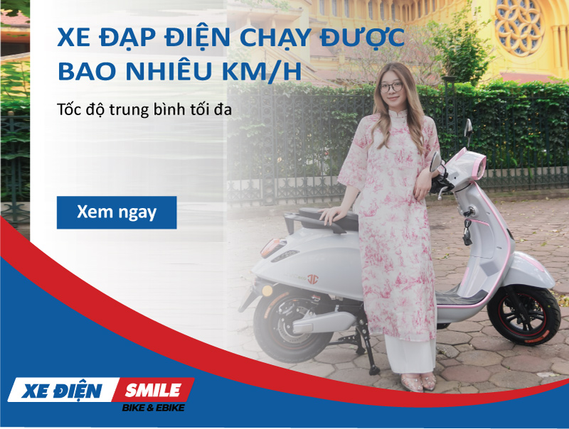Xe đạp điện chạy được bao nhiêu km/h