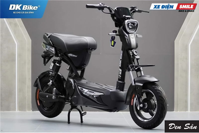 Xe đạp điện DK Z Buff có sàn để chân rộng rãi