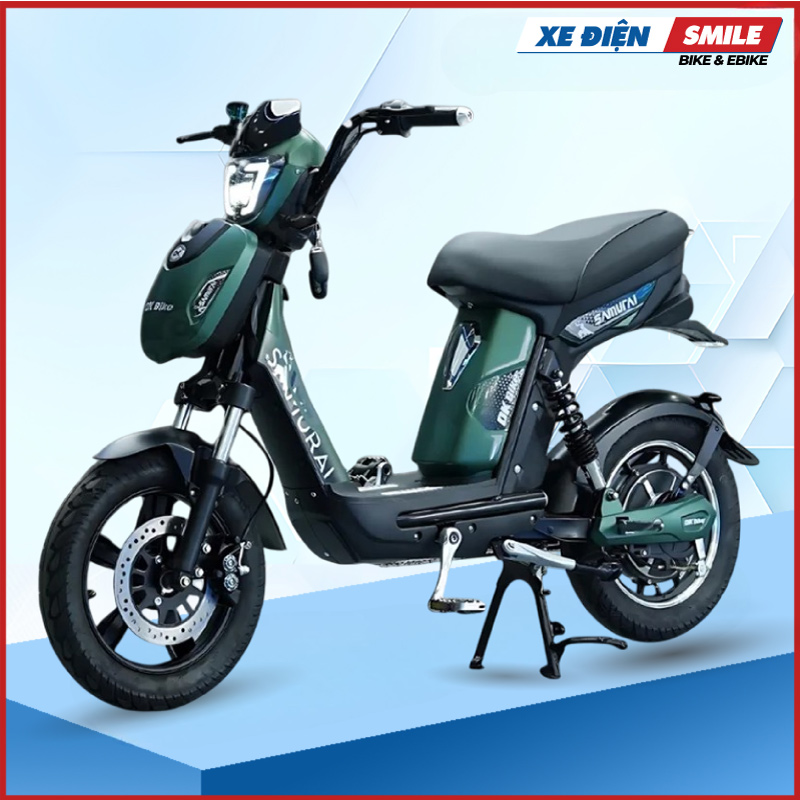 DK Bike Samurai 4 là dòng xe điện cho nam với thiết kế đơn giản