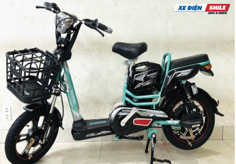 Xe đạp điện Sonsu 18 inch có tốc độ 30-40km/h