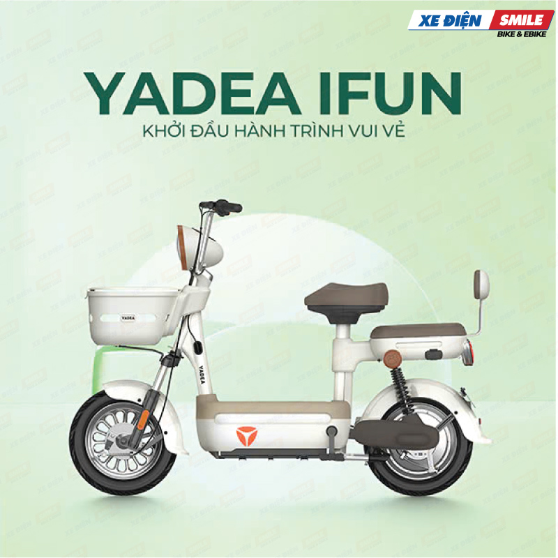 Xe đạp điện YADEA iFUN mang lại trải nghiệm lái xe an toàn