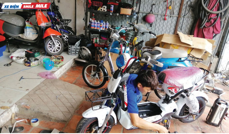 Khi xe bị hư hỏng do để ngoài mưa quá lâu nên đem đi sửa chữa