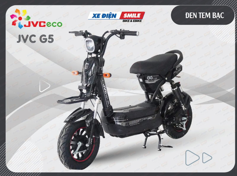 Xe điện JVC G5 sở hữu diệm mạo mạnh mẽ, BST màu xu hướng