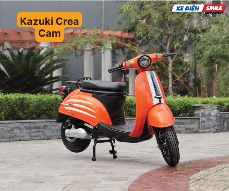 Xe Máy Điện Kazuki Crea được trang bị nhiều tiện ích hiện đại