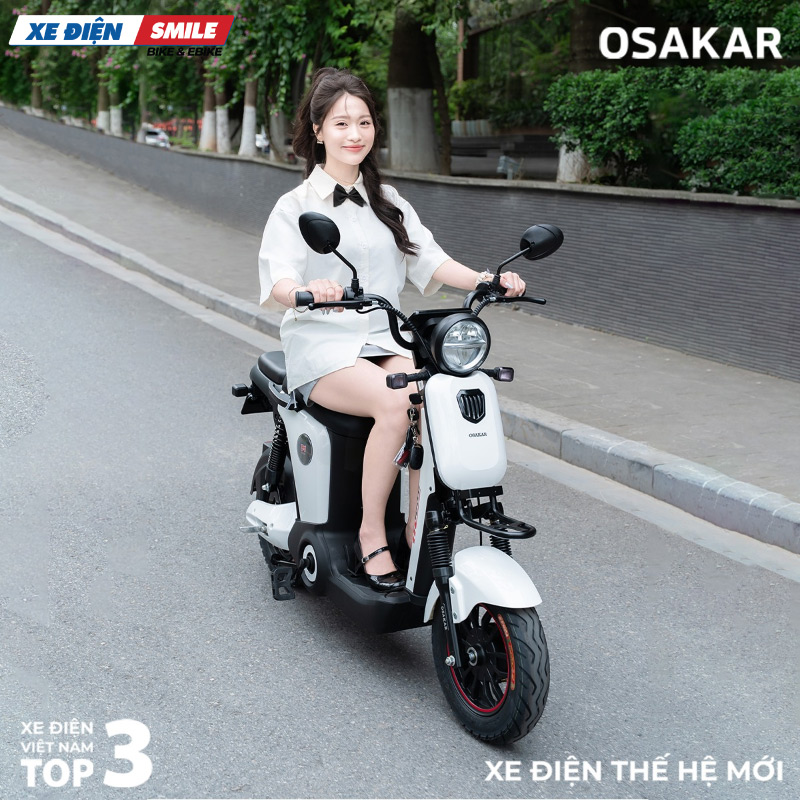 Xe đạp điện Osakar là thương hiệu có nguồn gốc từ Nhật Bản 