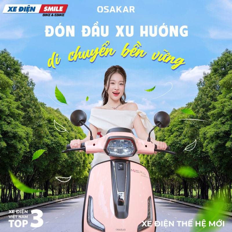 Xe điện Osaka sở hữu nhiều ưu điểm nổi bật