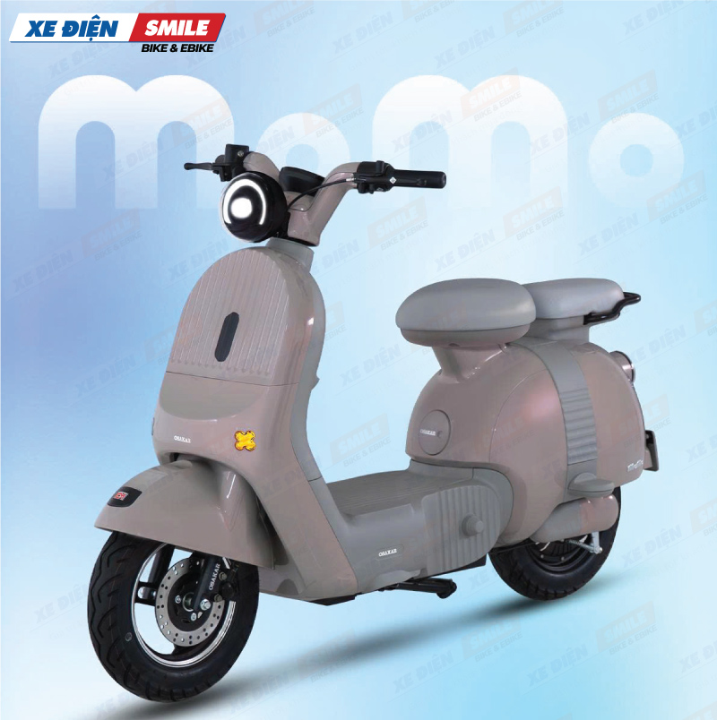 Osaka Momo được trang bị hệ thống phanh đĩa phía trước