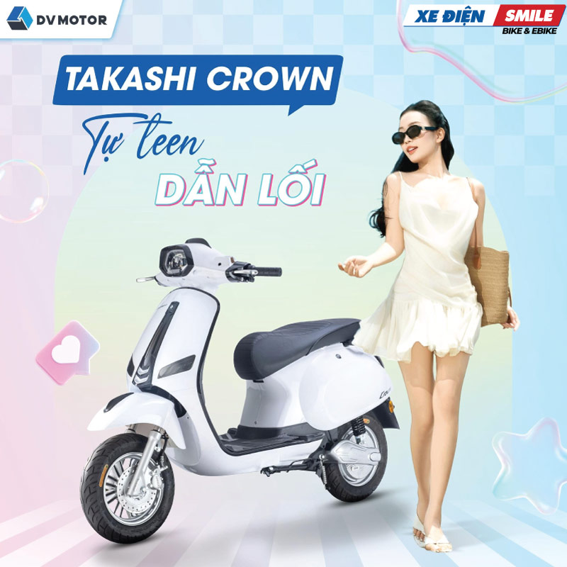 Takashi Crown được trang bị nhiều công nghệ hiện đại