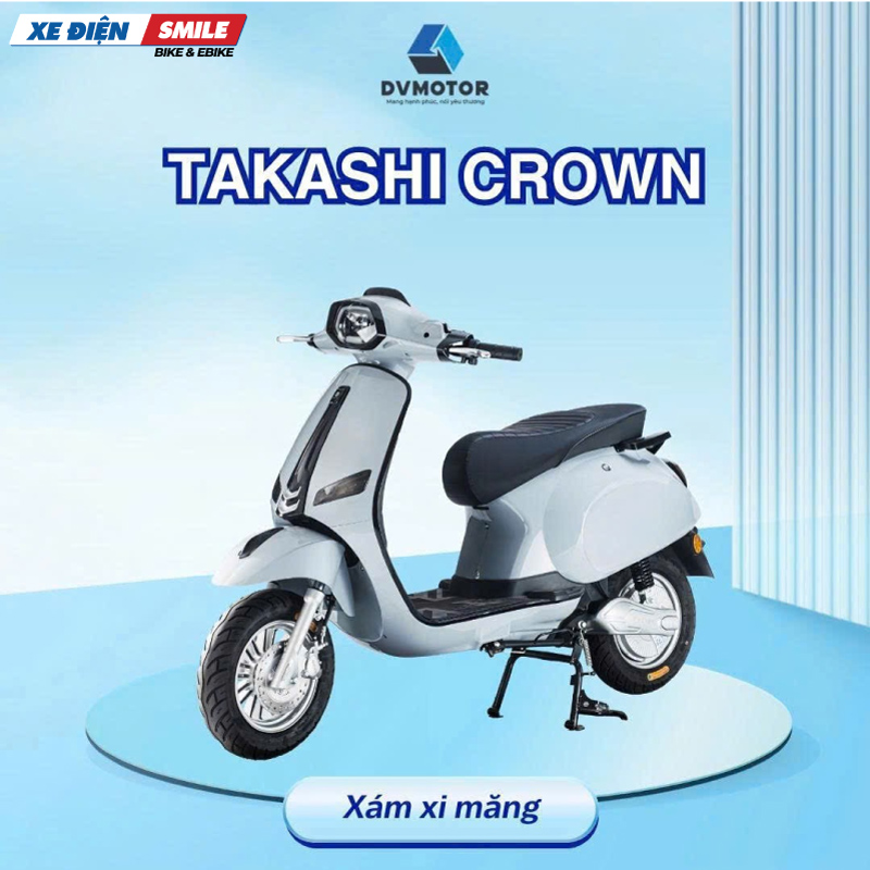 Takashi Crown thiết kế yên xe liền mạch sang trọng