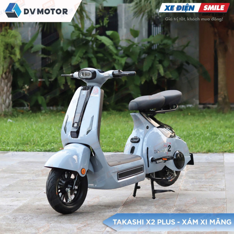 Takashi X2 Plus được tích hợp bàn đạp trợ lực
