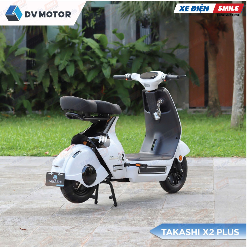 Takashi X2 Plus đi được 80km cho mỗi lần sạc