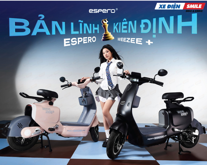 ESPERO Weezee Plus có thiết kế nhỏ gọn, thanh lịch