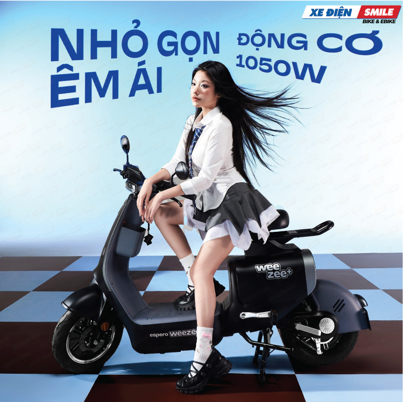 ESPERO Weezee Plus có động cơ 1050W