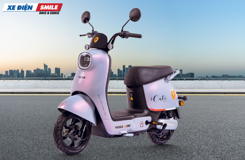 YADEA I-Cute sở hữu cốp xe lên đến 11L
