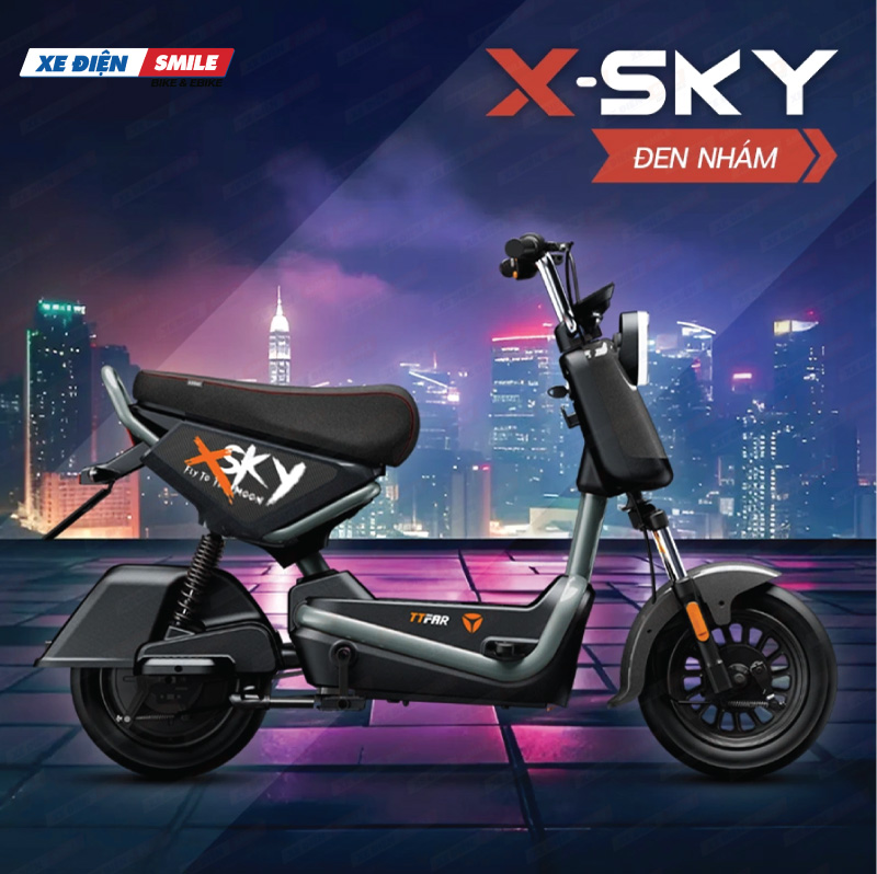 YADEA X-SKY sở hữu kiểu dáng tối giản, hiện đại và trang nhã