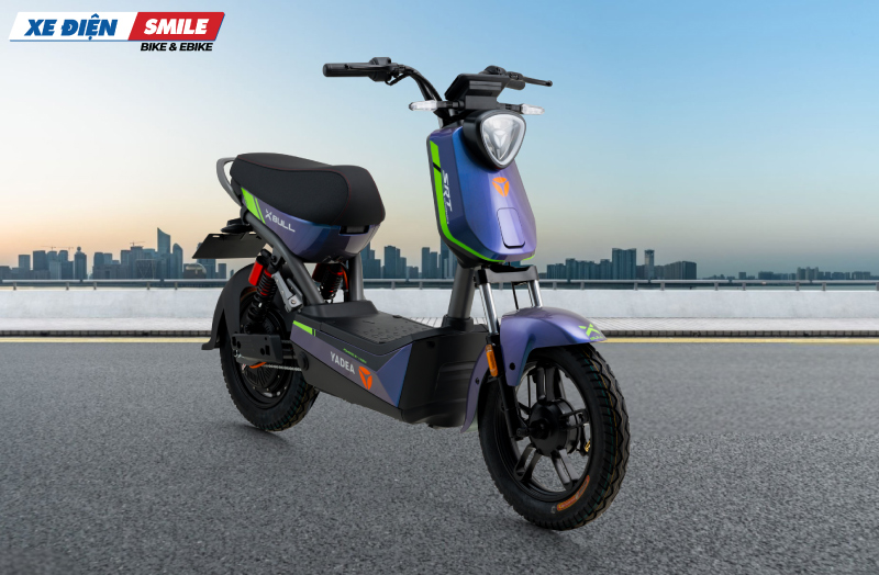 YADEA XBULL 2024 có thiết kế góc cạnh, đi được 60km cho mỗi lần sạc