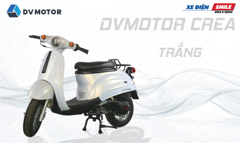 Xe ga 50cc DV Motor Crea ấn tượng bởi những đường cắt xẻ táo bạo