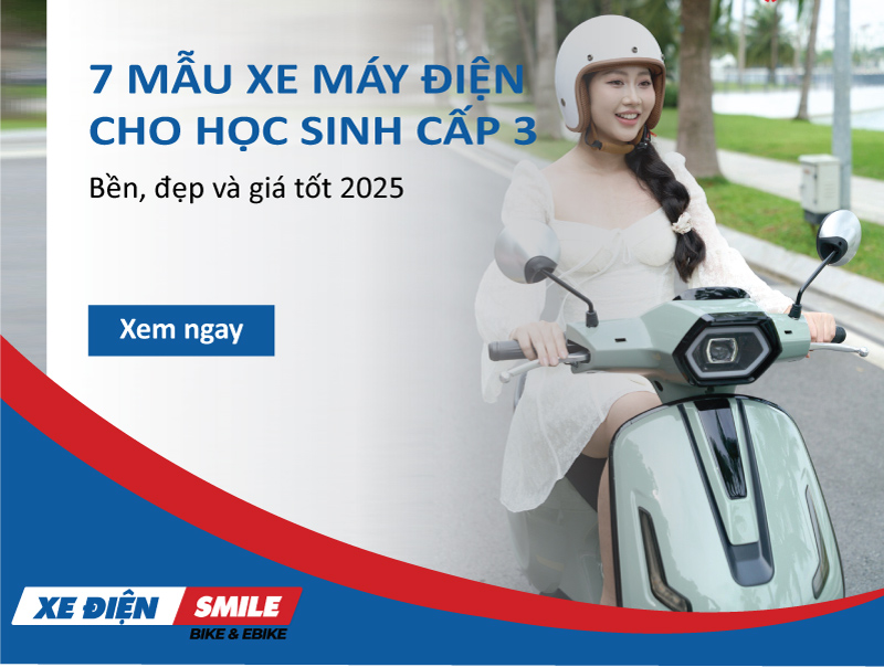 7 mẫu xe máy điện cho học sinh cấp 3