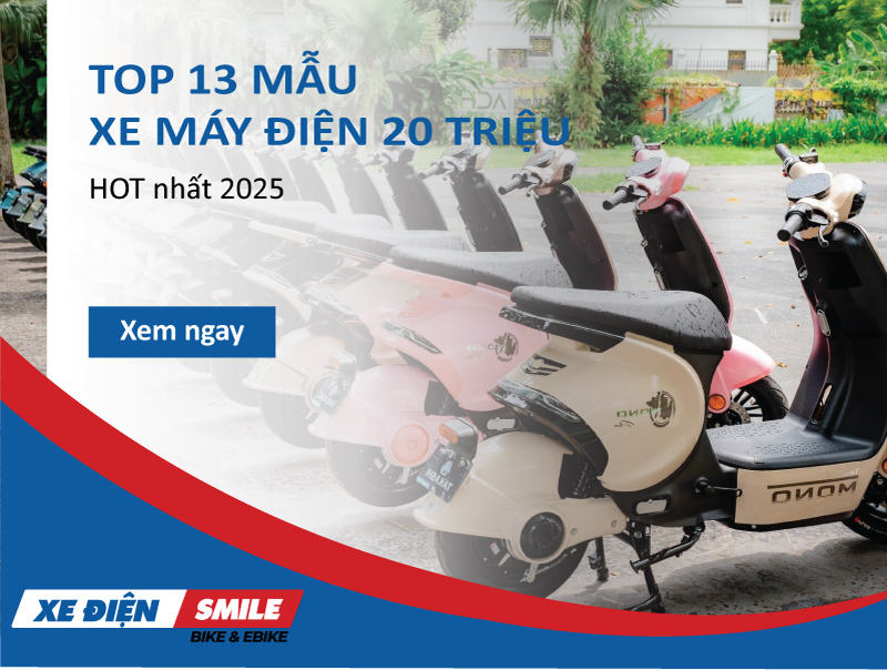 13 mẫu xe máy điện dưới 20 triệu HOT nhất 2025