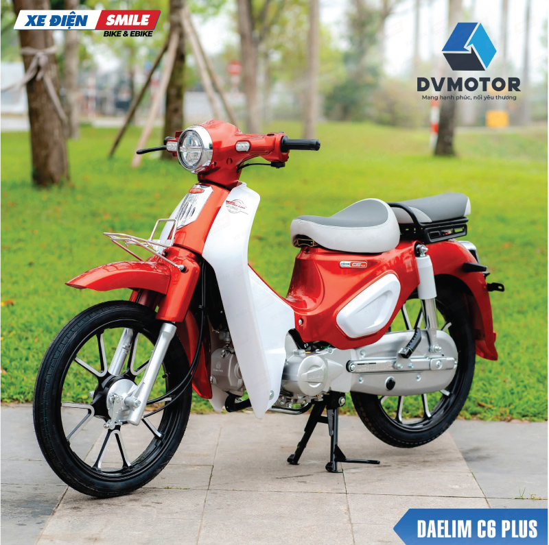 Daelim C6 Plus tiêu thụ  1.8 lít cho 100 km