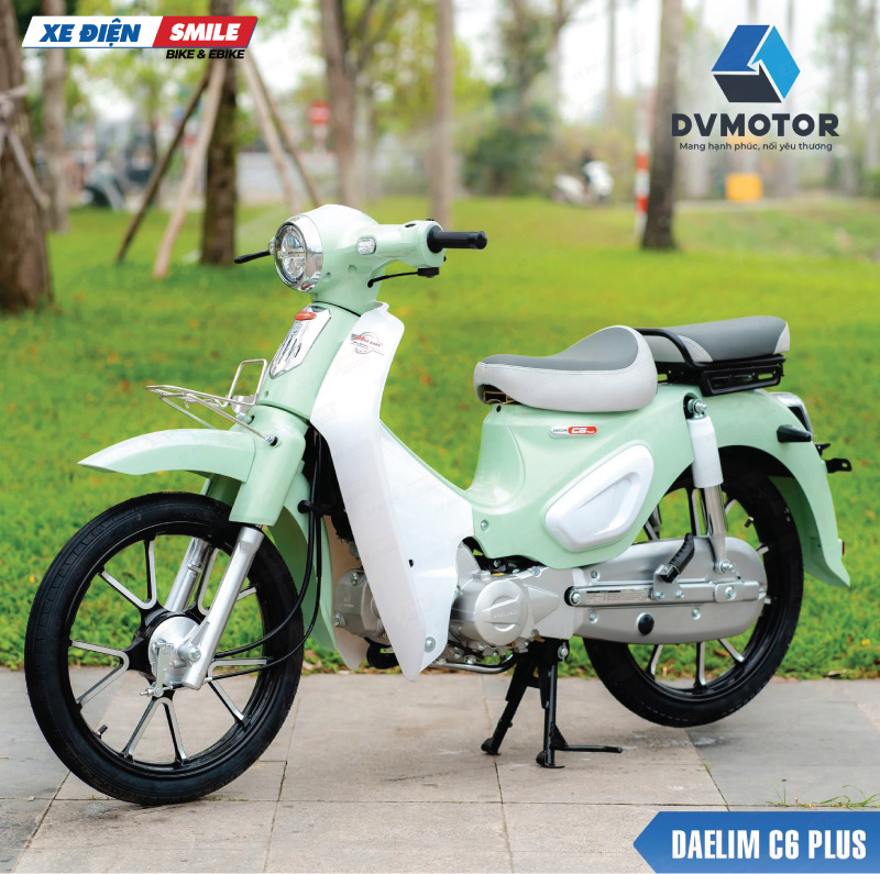 Daelim C6 Plus sở hữu diệm mạo thời thượng, sang trọng