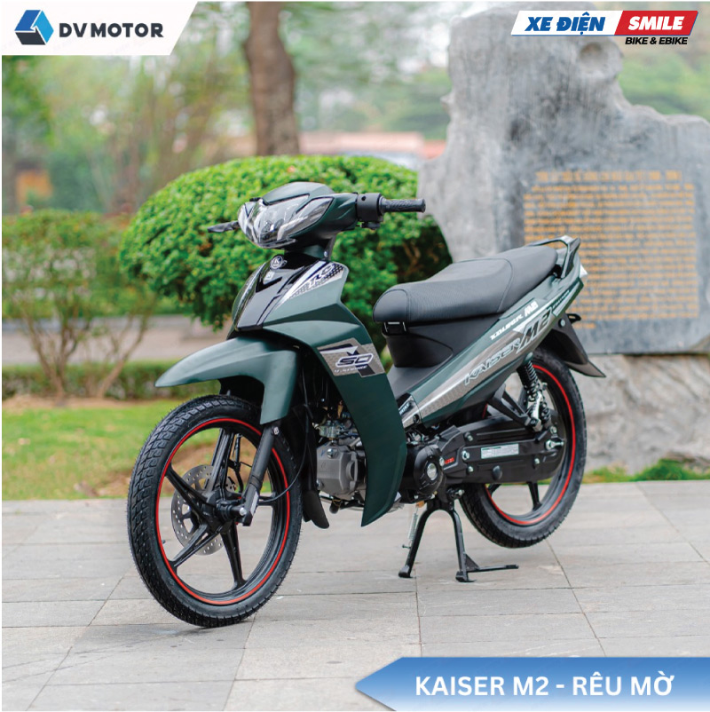 Xe số 50cc cho học sinh nữ Kaiser M2 đi được 58km/h