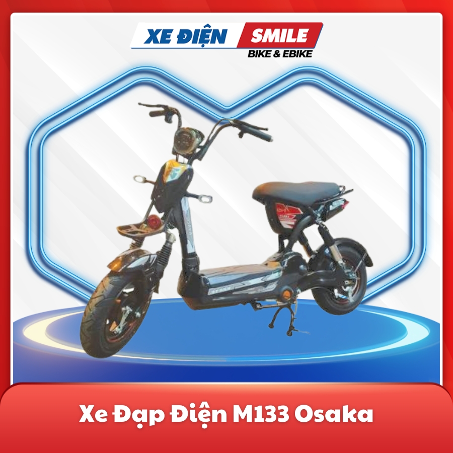M133 Osaka Xe Đạp Điện - XEDIENSMILE.COM Xe Điện Smile