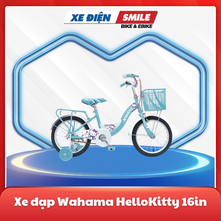 Xe Đạp Wahama HelloKitty 16in: Thế Giới Hello Kitty