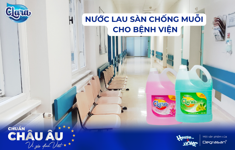 Nước Lau Sàn Chống Muỗi Cho Bệnh Viện – Giải Pháp An Toàn Cho Môi Trường Sạch Sẽ