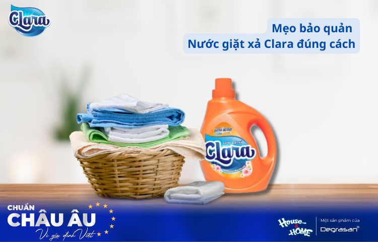 Bảo Quản Nước Giặt Xả Clara – Bí Quyết Giữ Hiệu Quả Và Chất Lượng Đỉnh Cao