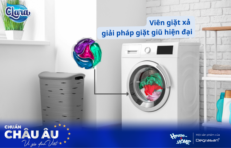 Viên giặt xả: Giải pháp giặt giũ hiện đại cho cuộc sống bận rộn