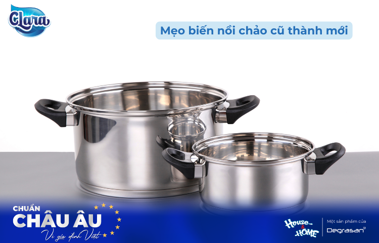 Siêu Tẩy Cặn Cháy Và Dầu Mỡ Clara – Giải Pháp Phục Hồi Nồi Chảo Cháy Đen Chỉ Trong 5 Phút