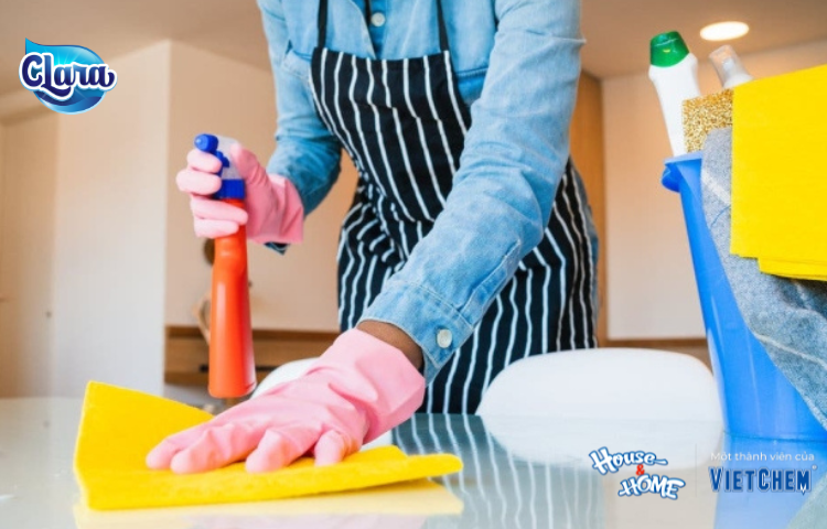 Vệ sinh nhà cửa sạch khuẩn - Bảo vệ sức khoẻ toàn diện mùa đông