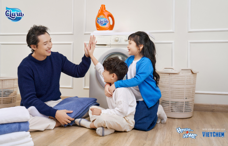 Mách nàng 4 bí quyết giặt quần áo 