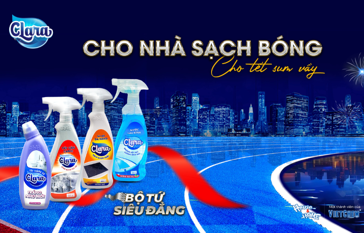 Ra mắt bộ sản phẩm tẩy rửa 