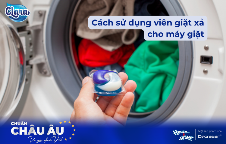 Viên Giặt Máy Giặt: Bí Quyết Giặt Giũ Hiệu Quả Và Tiện Lợi
