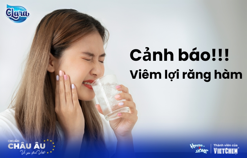Cảnh báo viêm lợi răng hàm có thể khiến bạn mất răng sớm hơn bạn nghĩ