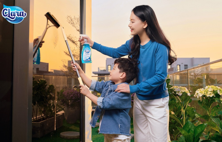 Chọn nước lau kính an toàn, cho cả nhà vui khỏe mỗi ngày