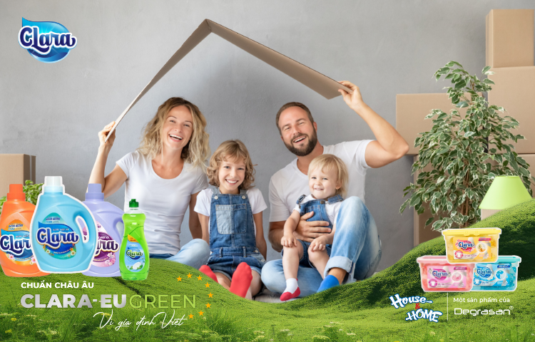 Chẳng cần lớn tiếng, CLARA Châu Âu mách mẹ 4 bí quyết giúp con ngăn nắp, sạch sẽ