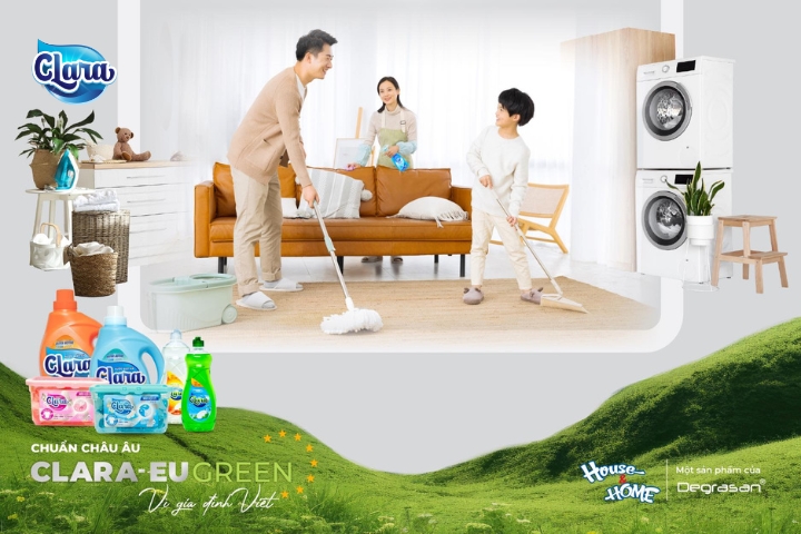CLARA Châu Âu đã có mặt tại Việt Nam cùng thử thách 30 ngày sống xanh bền vững